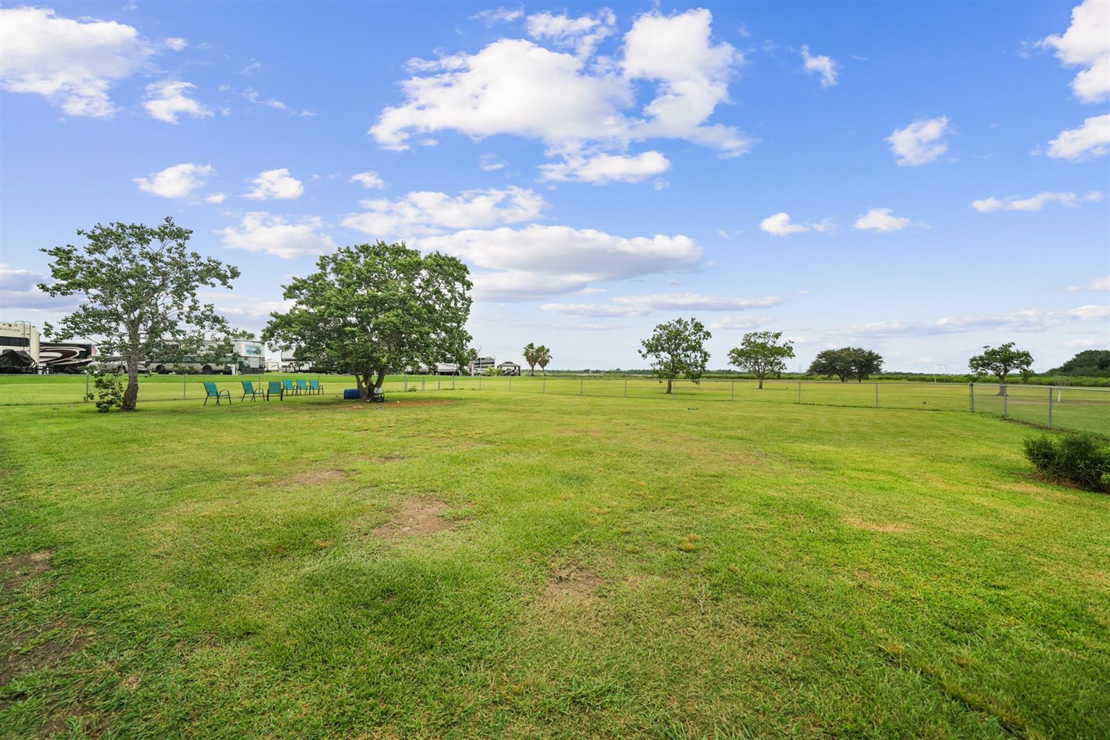Bayside green lawn and pet sanctuary